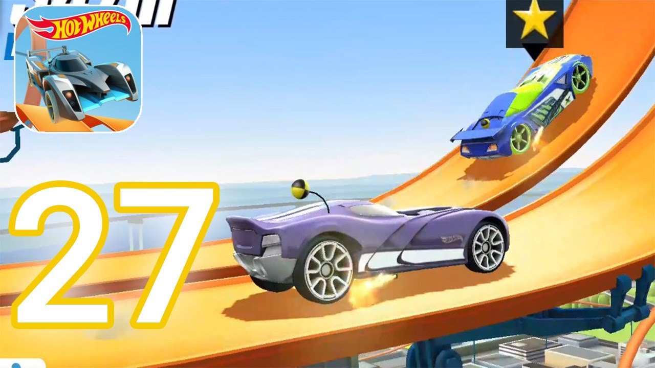 Hot Wheels Race Off - Gameplay Walkthrough Part 27 - Velocita Level 55 - 56 (iOS, Android)