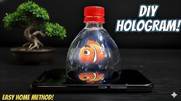 3D HOLOGRAM Projector simple DIY project