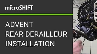 Microshift Advent 1X Rear Derailleur Installation
