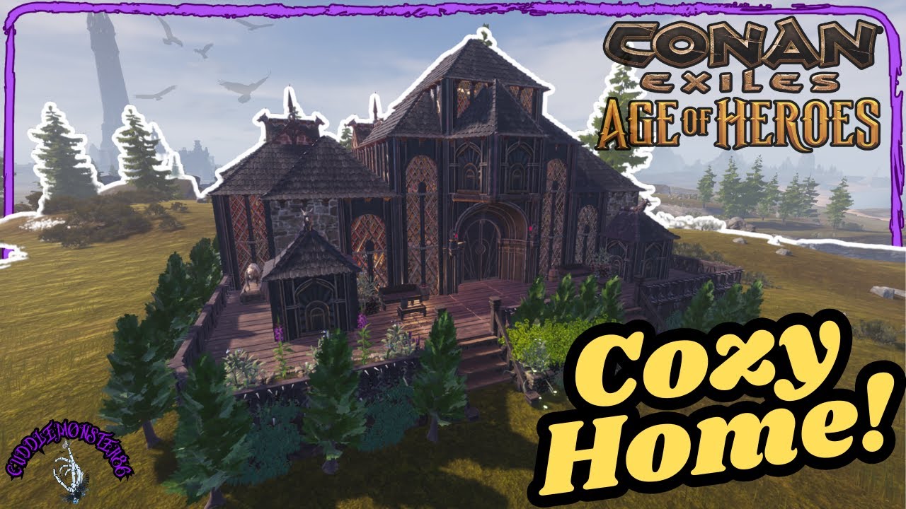 Cozy Home Build - Conan Exiles - No Mods - YouTube