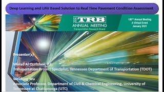 Deep Learning and UAV Based Solution to Real Time Pavement Condition Assessment