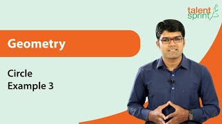 Circle | Basic Example 3 | Geometry | Quantitative Aptitude | TalentSprint Aptitude Prep