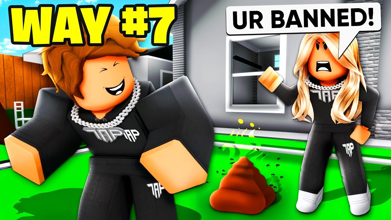 7 Ways to get BANNED from a HOUSE in Brookhaven RP!