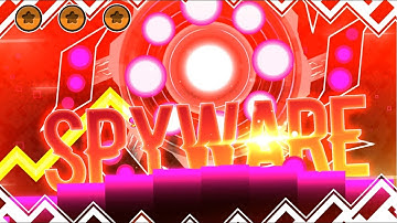 "Spyware" (Demon) by FunnyGame [All Coins] | Geometry Dash 2.11