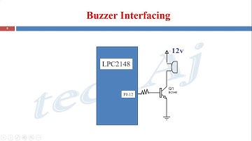 Interfacing Buzzer with LPC2148 | ARM7 | Advanced Processors