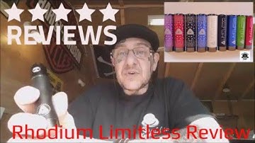 Limitless Rhodium Style Mod Vaping Review Team Knucklehead