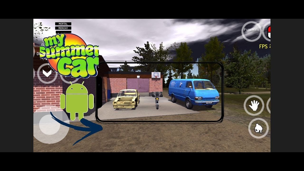ВЫШЕЛ ПОРТ MY SUMMER CAR HA ANDROID!!