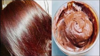 Natural brown dye, coloring gray hair from the first use, growth, moisturizing, oil, henna