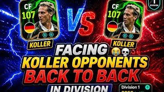 Facing Koller opponents back to back in Division Matches|Efootball Mobile 2026