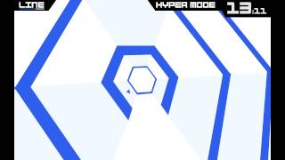Super Hexagon - Triangle on hyper mode hardestest screenshot 5