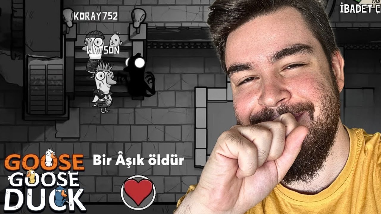 ÖLÜLER ALEMİNDE AŞIK YAKALADIK ! | Goose Goose Duck