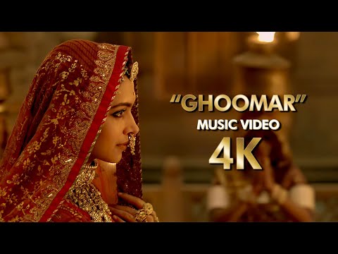 “Ghoomar” | 4K Music Video | 2018 Padmaavat Movie | B4K