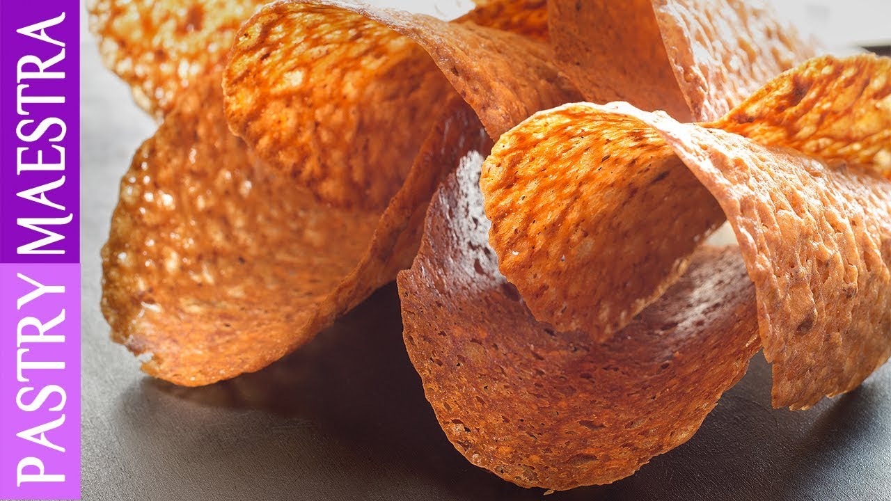 Almond and Orange Tuile Cookies I Pastry Maestra