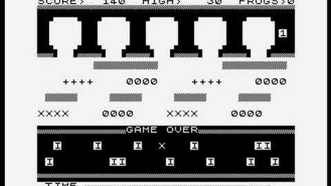 Froggy by DJL Software (ZX81)
