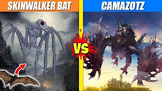 Giant Skinwalker Bat vs Titanus Camazotz | SPORE