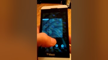 Blackberry z10 showing android update runtime