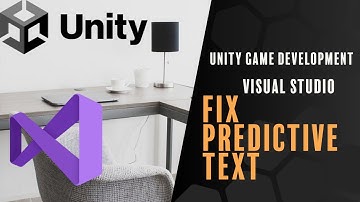 Fix Predictive Text/ Unity Tool Tips for Visual Studio 2019 | Unity CSharp