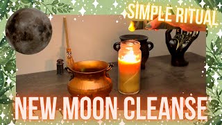 New Moon Cleansing Ritual║ Simple Lunar Magic