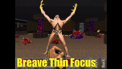 Doom 2 : Pandamonium Speed Mapping - Breave Thin Focus by Austinado - take 2 - UV & Commentary