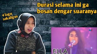 ELLA - Dua Insan Bercinta, Hanya Secebis Jawapan, Cinta Dusta & Pengemis Cinta | 🇮🇩 Reaction