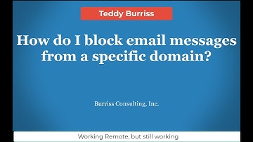 How do I block and auto-delete email messages from a Specific Domain Name that comes into my Gmail?