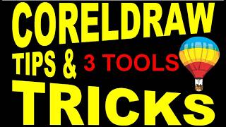 Corel Draw Tips & Tricks Envelope tool Contour Tool Smart Fill Tool and more