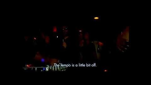 Joaquin Phoenix rapping