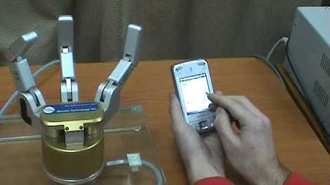 Multimodal Interface for Barrett Hand -1 - SmartPhone