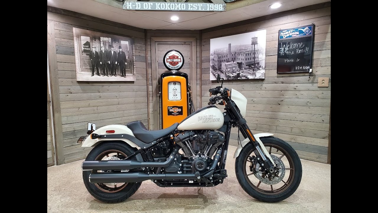 2023 HarleyDavidson Softail Low Rider SWhite Sand Pearl. YouTube