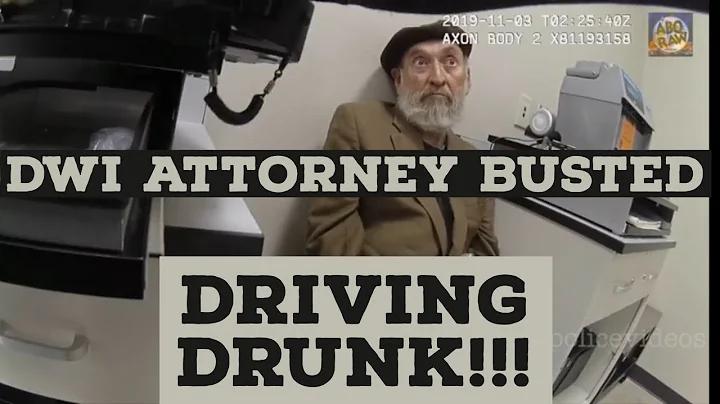 Attorney David Serna DWI Arrest - Officer Lapel Fo...