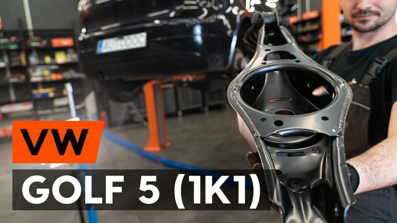 Jak Wymienić Tylne Wahacz W Vw Golf 5 (1K1) [Poradnik Autodoc] - Youtube