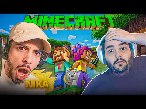 დაპირისპირება NikaTMG-სთან?!//დაძაბული ბრძოლა MINECRAFT
