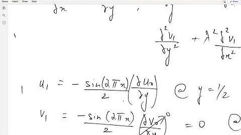 Lec 13: Wavy-Wall Channel Flow (part 4/5)