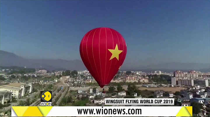 2019 Wingsuit Flying World Cup held in southwest China