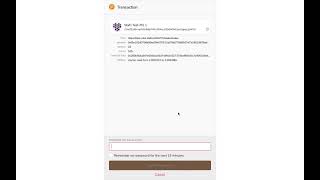 Mint rMATIC token through StaFi rMATIC App