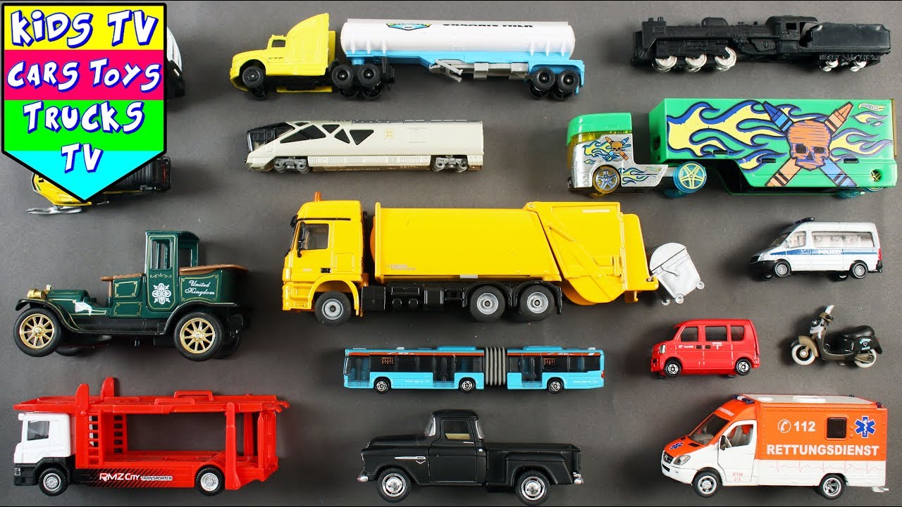 Learn City Vehicles For Babies Educational Videos YouTube