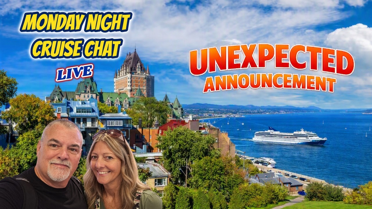 We Decided to Make an Announcement Tonight | Cruise Chat with Sharon at Sea Travel