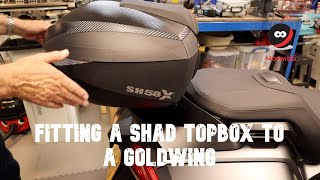 Fitting the Shad 58 Top Box to the Gold Wing