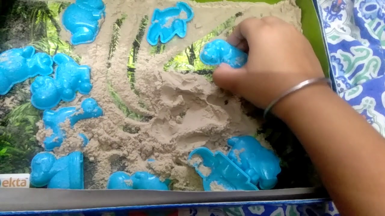 Active sand or sand clay#shorts/how to use active sand clay - YouTube