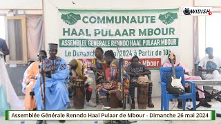 Assemblée Générale Renndo Haal Pulaar de Mbour - Dimanche 26 mai 2024