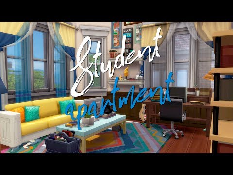 The Sims 4: Строительство | Student Apartment - Квартира для студентов