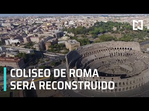Reconstruirán la arena del Coliseo de Roma - Expreso de la Mañana