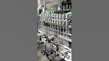 ZONESUN Automatic 12 Heads Servo Motor Paste Filling Machine