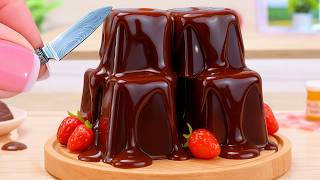 How To Make Rainbow Kitkat Cake - Satisfying Mini Dessert Diy | Mini Yummy Asmr