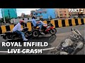 5 Royal Enfield LIVE Crash Caught on Camera 😰😲 | Part 2