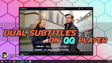 QQ Player Dual Subtitle | Dual Subtitle on QQ player