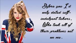 Stay Stay Stay - Taylor Swift (Lyrics)