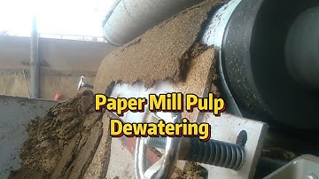 Paper Mill Pulp Belt Press Dewatering Machines #paperpulp #beltpressdehydrators #dewateringmachine