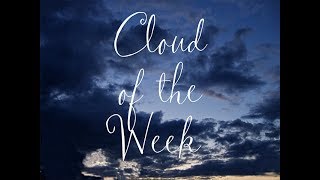 CLOUD OF THE WEEK - CIRROSTRATUS