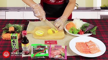 Sashimi cá hồi Nauy